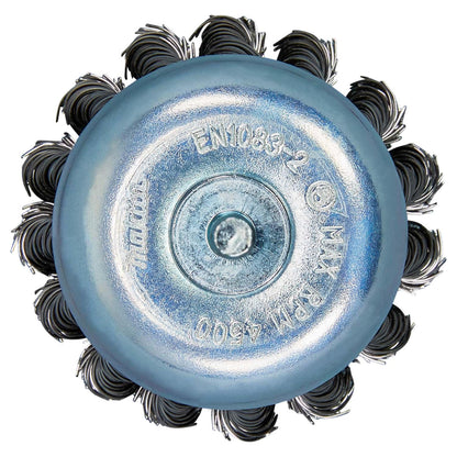 Grata Copa Acero Trenzado 63mm (2 - 1/2'') Toma 1/4'' - Makita - Herram.cl