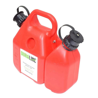 Bidón Doble para Aceite y Combustible 2 - 6 L - Duraline - Herram.cl