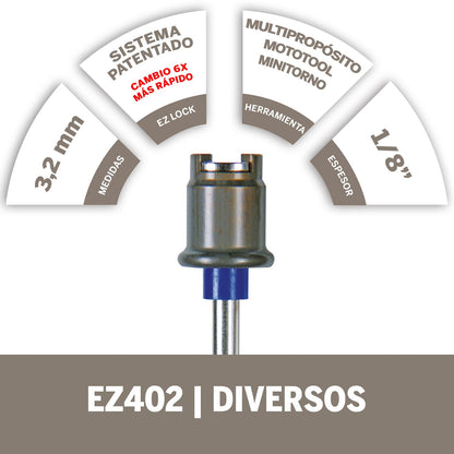 Mandril EZ Lock (EZ402) - Dremel - Herram.cl
