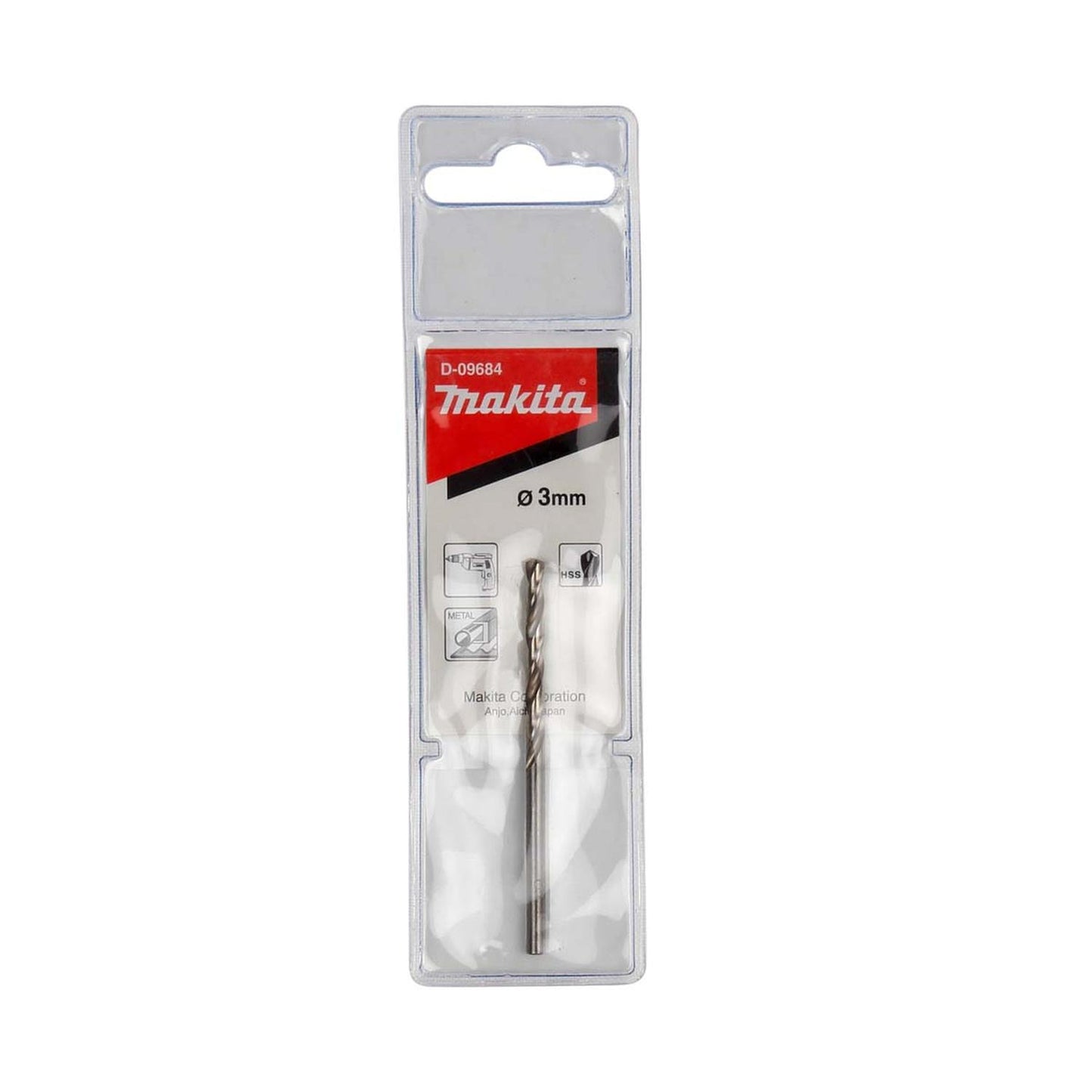Broca Para Metal HSS 4.5x80mm. - Makita - Herram.cl