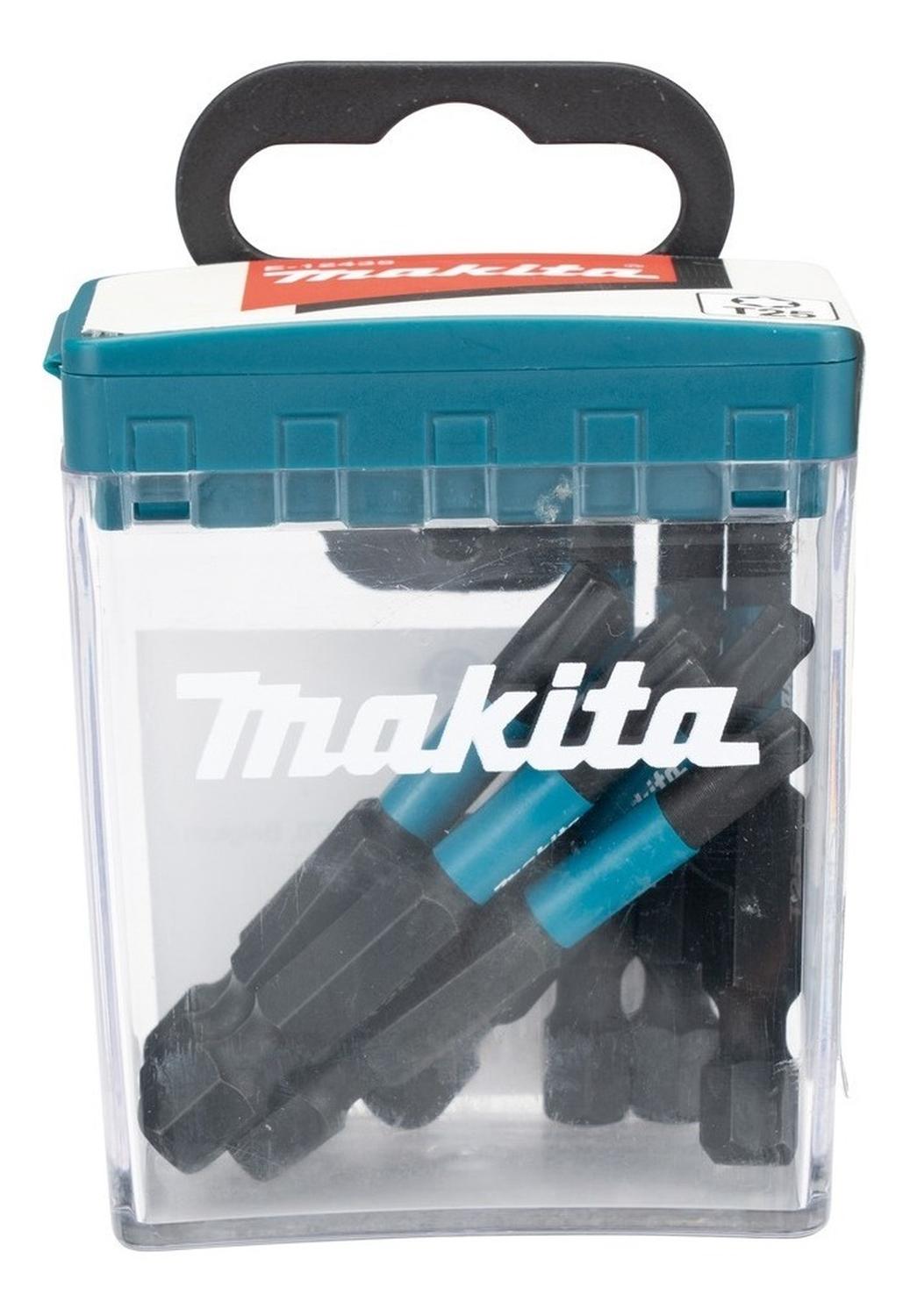 Pack 10 Puntas Impact Black T25 - 50mm - Makita - Herram.cl