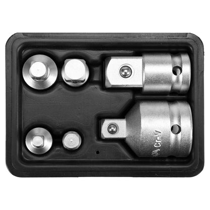 Juego 6 Reducciones para Dados Yato YT-10671 CrV 1/4 a 3/4 - Herram.cl