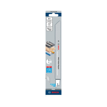 Hoja de Sierra Sable PRO Pallet 225x1.25mm 5 Pzas - Bosch - Herram.cl