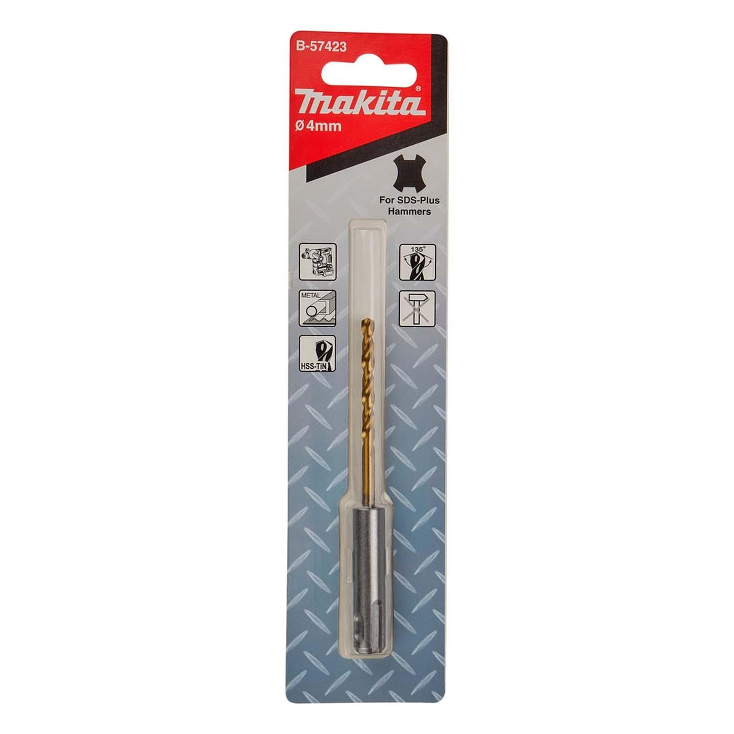 Broca SDS - Plus Para Metal 4x105mm - Makita B - 57423 - Herram.cl