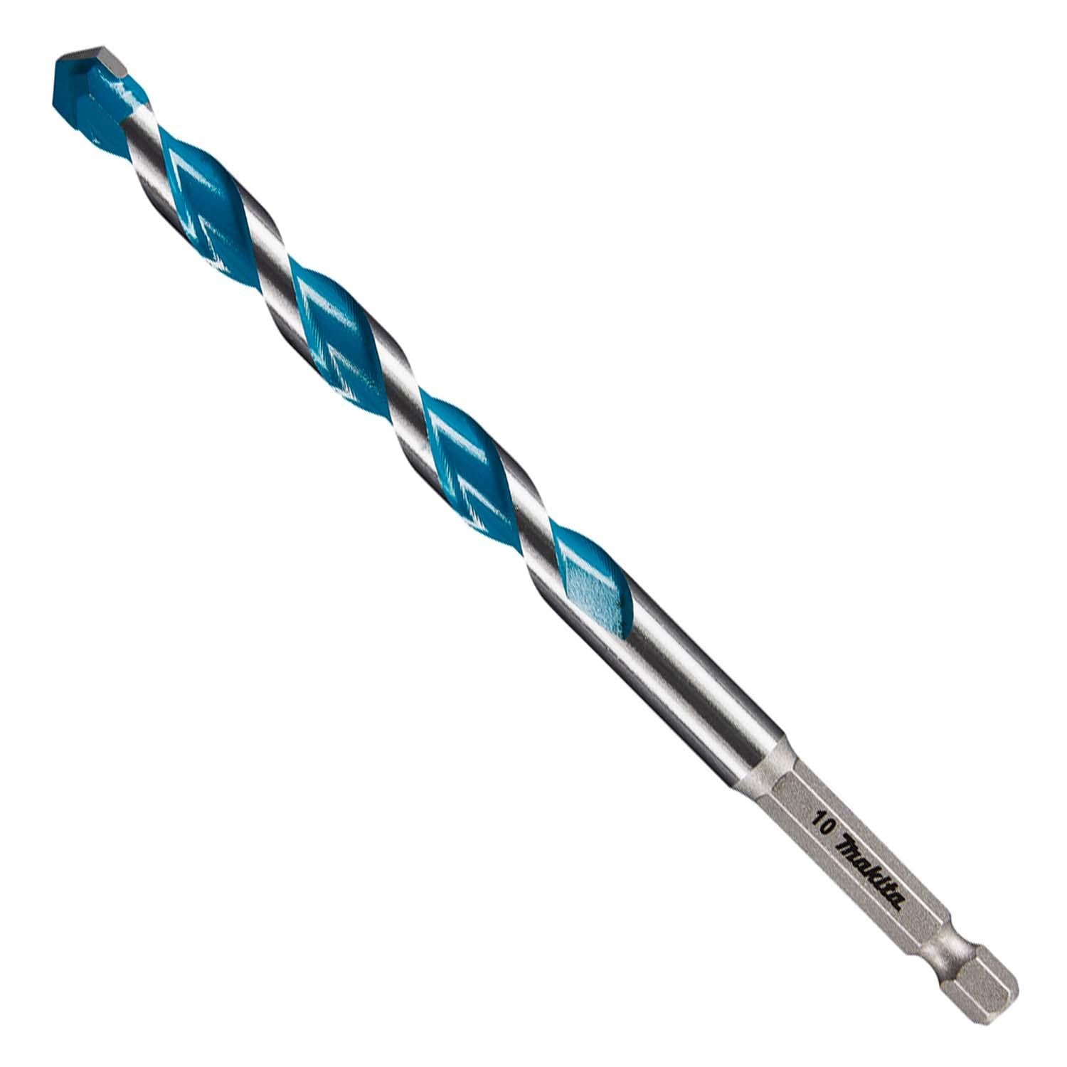 Broca Multimaterial 10x150mm (Toma Hex. 1/4'') - Makita - Herram.cl