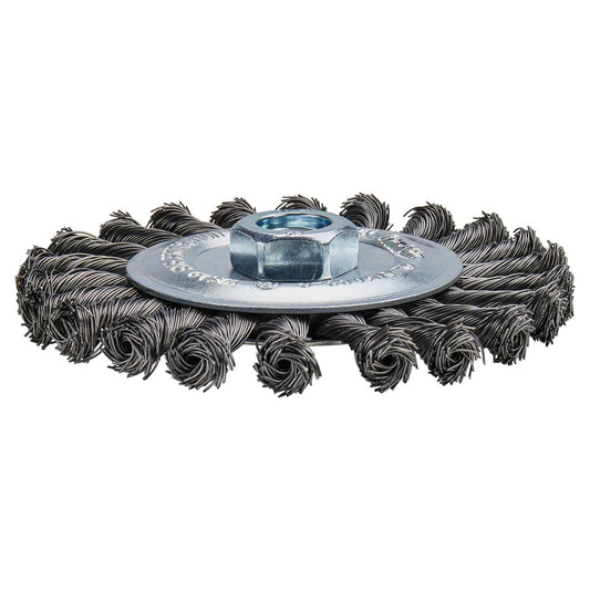Grata Circular Plana Acero Trenzado 125x0,5mm / M14 - Makita - Herram.cl