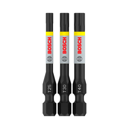 Juego Puntas PRO Impact T25/T30/T40x55mm 3 Pzas - Bosch - Herram.cl