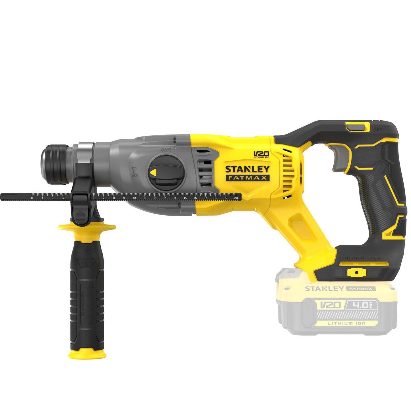 Rotomartillo SDS - Plus 20V Max. Sin Bateria - Stanley - Herram.cl