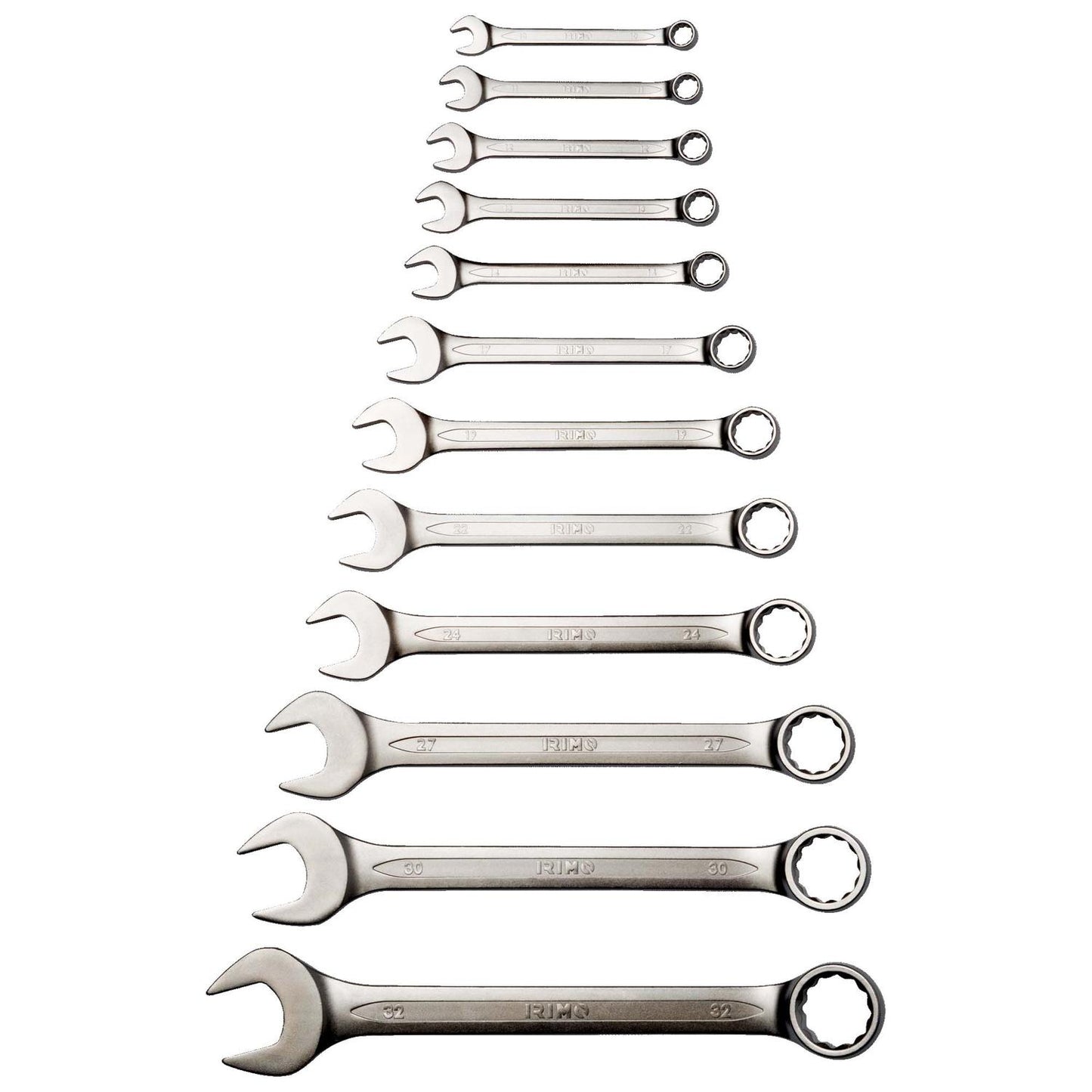 Juego de 12 llaves combinadas con soporte 10 - 32mm - Irimo - Herram.cl
