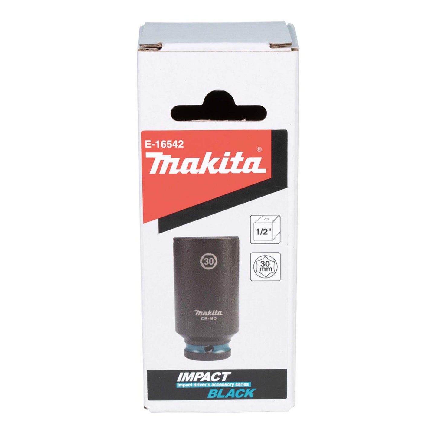 Dado de Impacto Largo 1/2'' 30mm Impact Black - Makita - Herram.cl