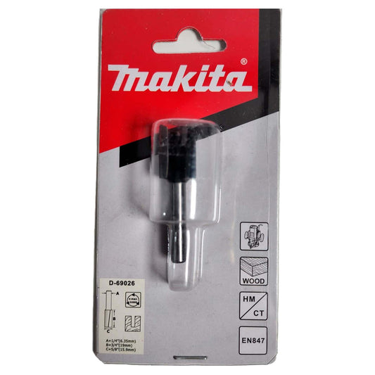 Fresa Recta 2 Filos Toma 1/4'' 5/8''x2''x3/4'' - Makita - Herram.cl
