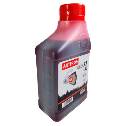 Aceite Mezcla 2T Motosierra, Orilladora, Desbrozadora 500cc - Herram.cl
