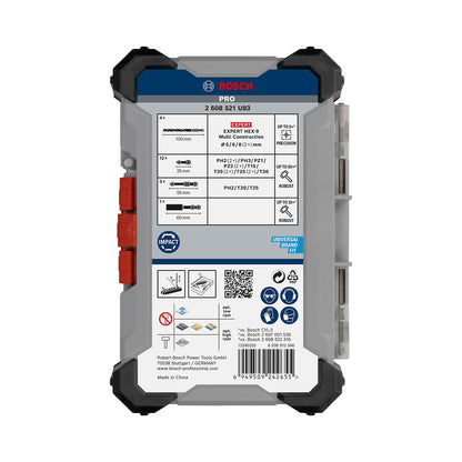 Kit Puntas y Brocas Multimaterial PRO Impact 20 Pzs - Bosch - Herram.cl