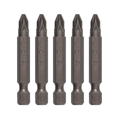 Puntas De Atornillar Pozidriv PZ1x50mm 5 Pzas - Irimo - Herram.cl