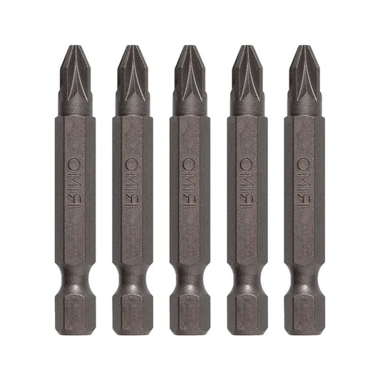 Puntas De Atornillar Pozidriv PZ1x50mm 5 Pzas - Irimo - Herram.cl