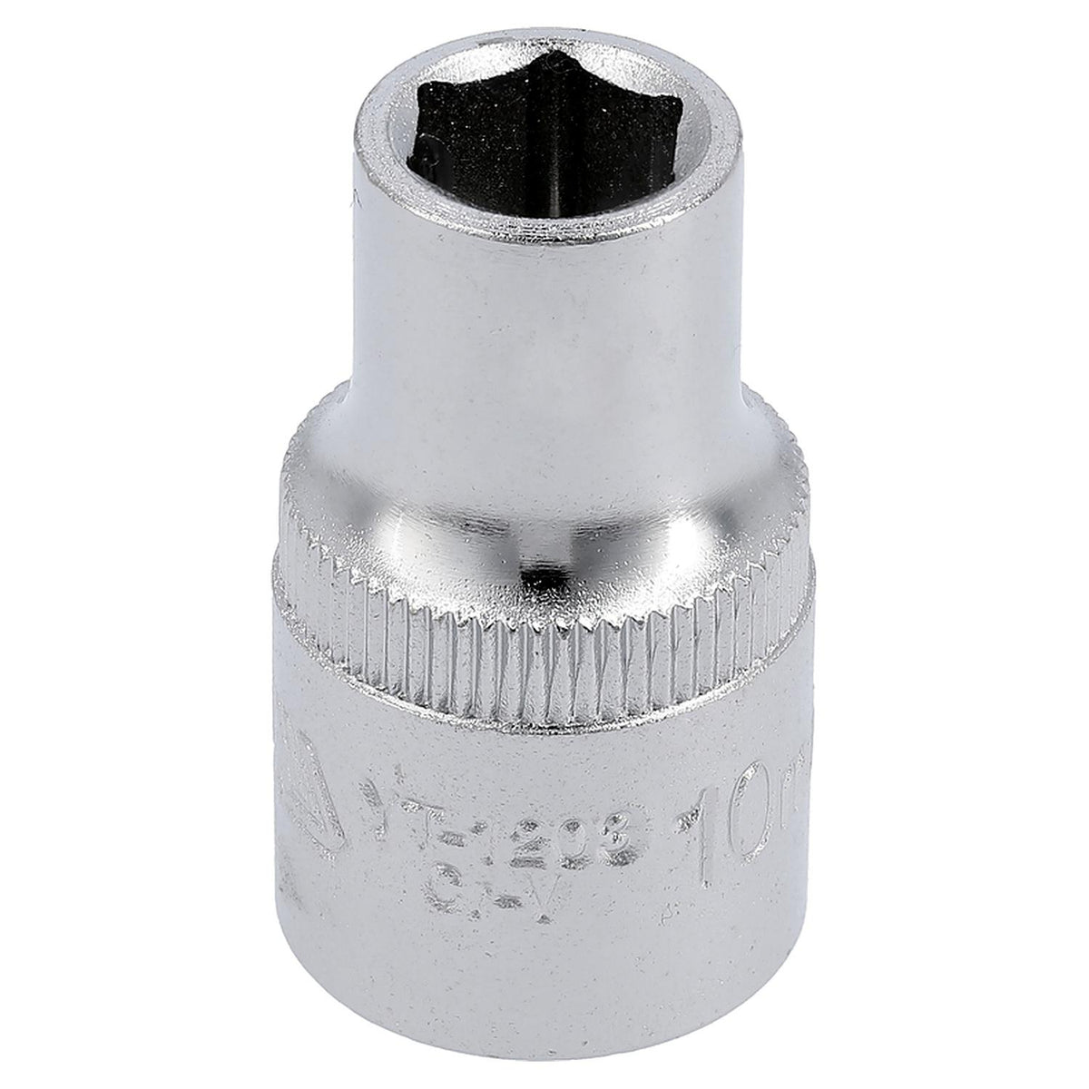 Dado Hexagonal Corto 1/2 Pulgada 10mm Yato YT-1203 - Herram.cl