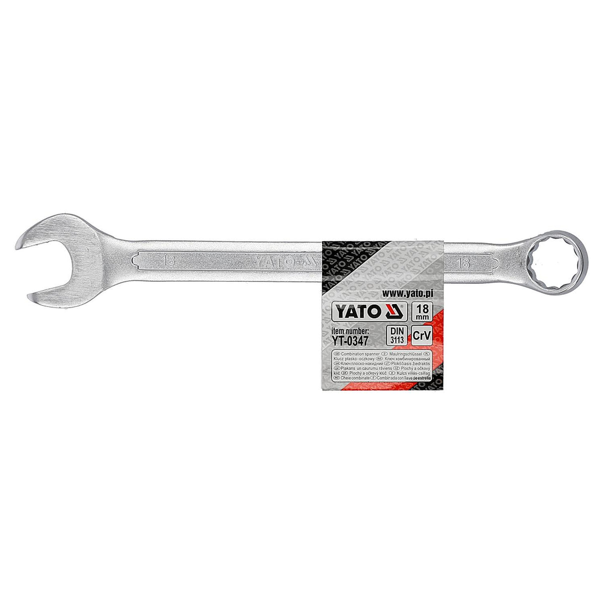 Llave Combinada Punta Corona 18mm Yato YT-0347 - Herram.cl