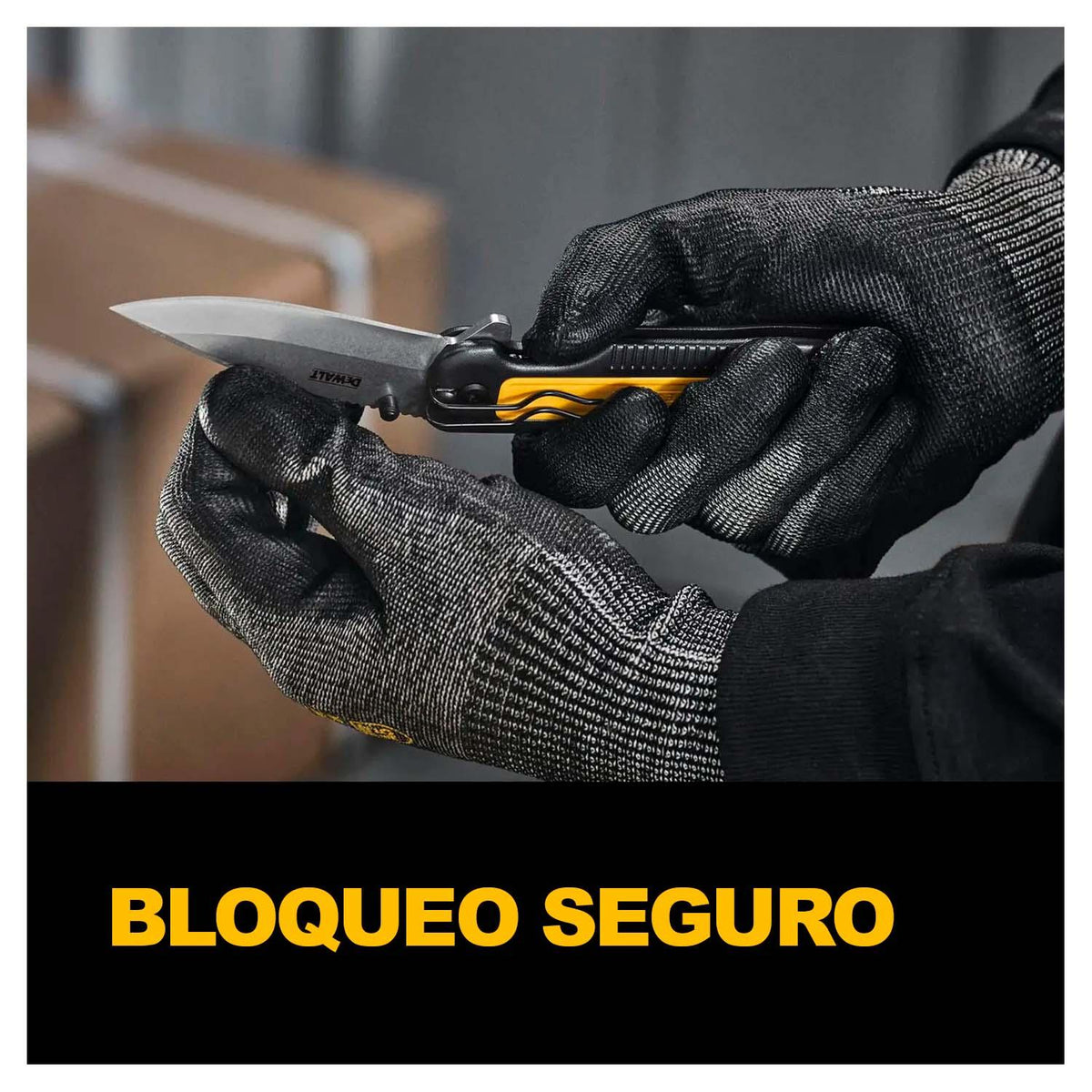 Navaja de bolsillo plegable Drop Point DeWalt DWHT10993 - Herram.cl