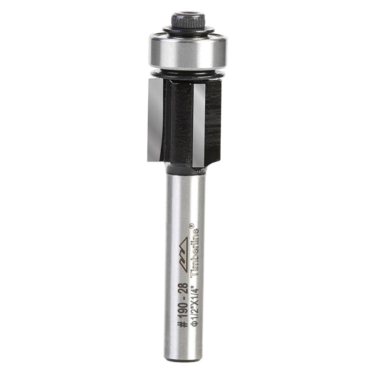 Fresa Enrasadora 3 Filos 1/2'' Vástago 1/4'' - Timberline - Herram.cl