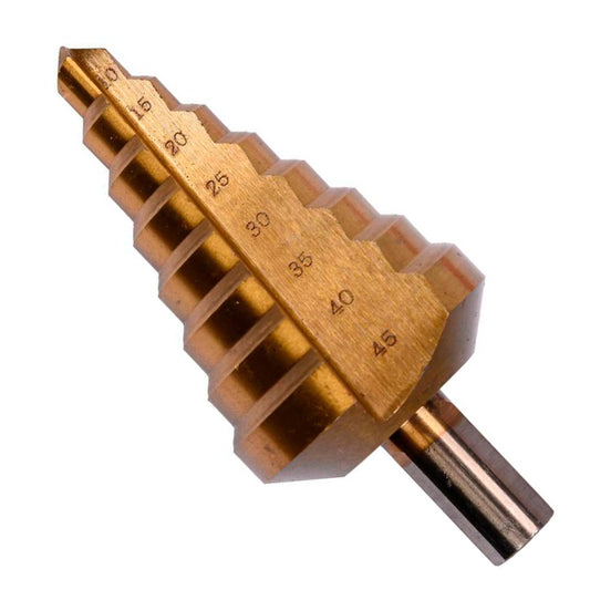 Broca Escalonada HSS Titanium 10 - 45mm - Yato - Herram.cl