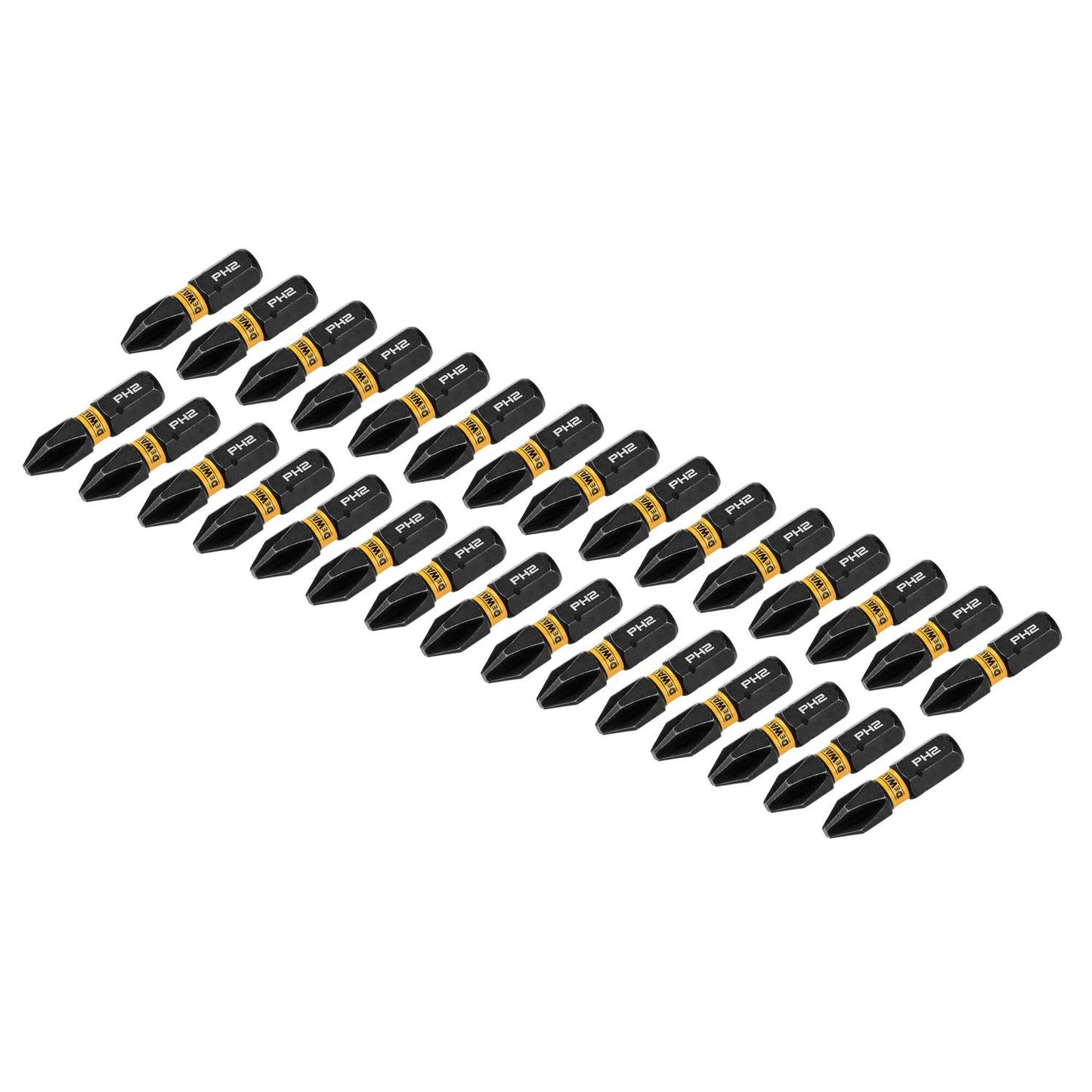 Set de Puntas FLEXTORQ PH2 - 1'' (25,4mm) 30 Pzas - DeWALT - Herram.cl