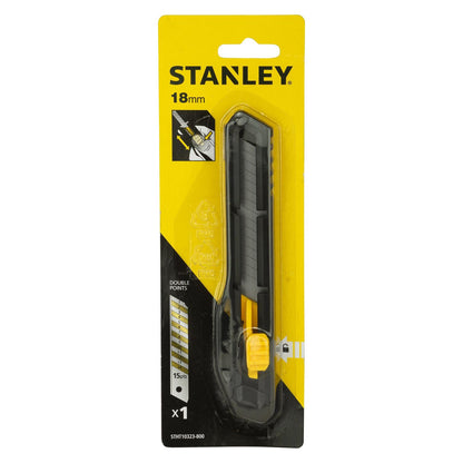 Cuchilla Snap - Off\n Bloqueo Lateral 18mm - Stanley - Herram.cl