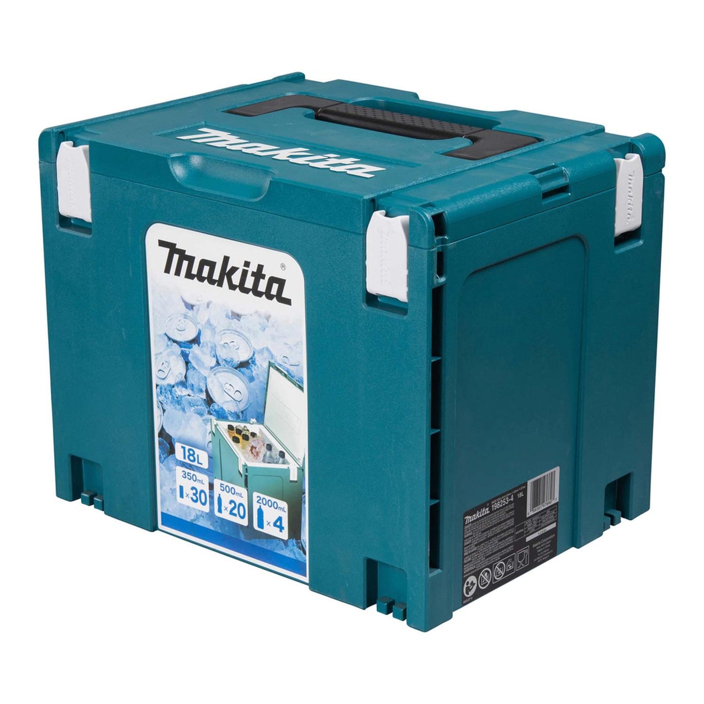 Maleta Apilable MAKPAC Tipo 4 Cooler Box 18 L - Makita - Herram.cl