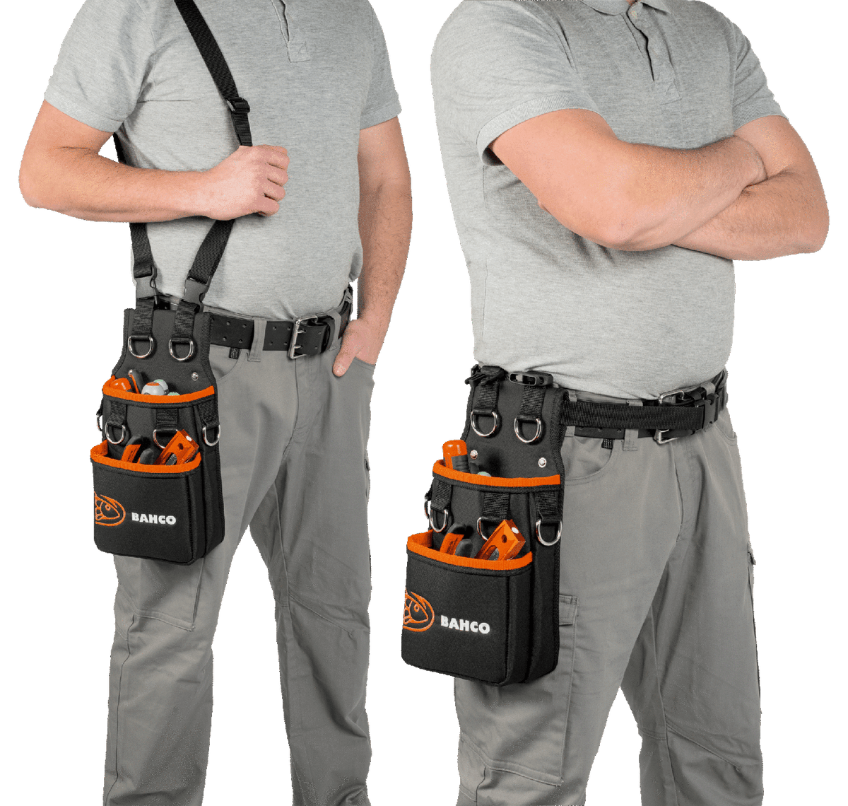 Bolso Porta Herramientas Bahco 6 Anillos 3875-MHP6 - Herram.cl