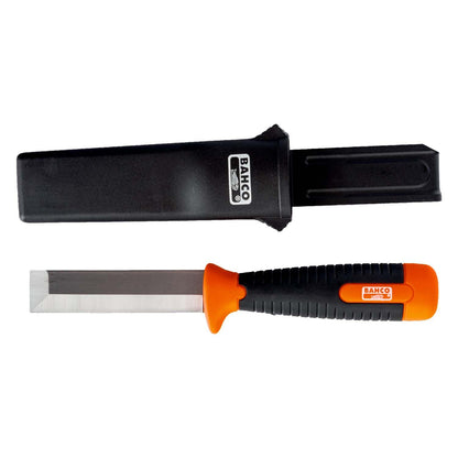 Cuchillo Formón Bahco 2448 Heavy Duty Mango Goma 100mm - Herram.cl