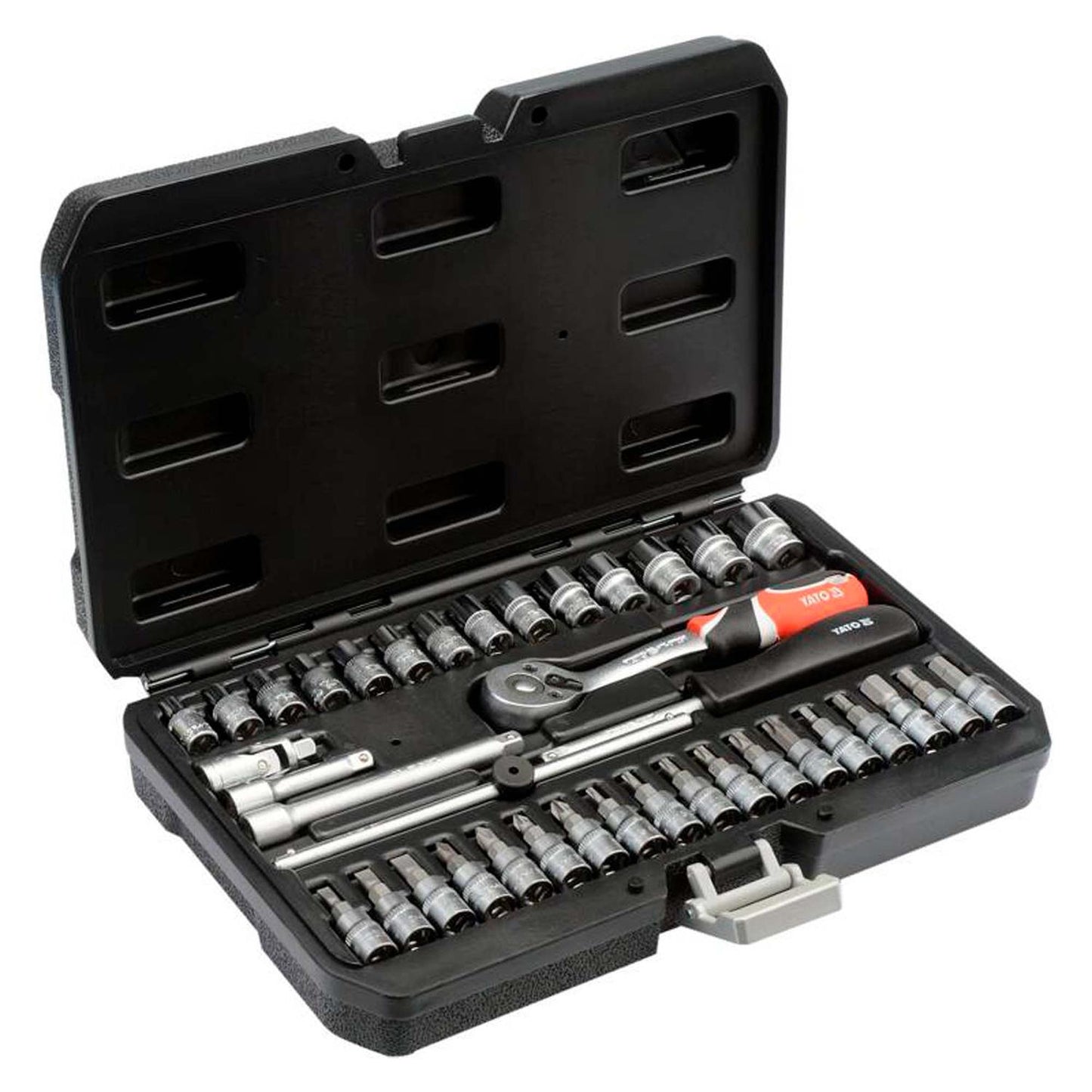 Juego de Dados 1/4'' 38 Piezas - Yato - Herram.cl