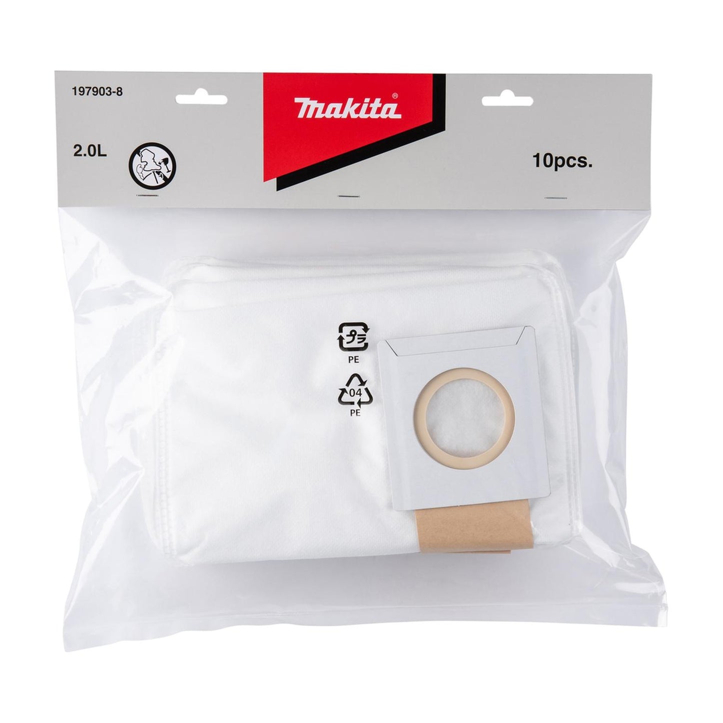 Bolsa De Filtro Para VC008/009/DVC260 10 Pzas - Makita - Herram.cl
