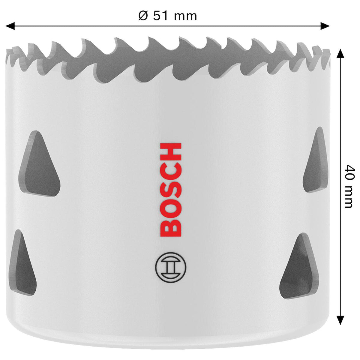 Sierra Copa BI-Metal Bosch Multi Material Ø 51mm (2') - Herram.cl