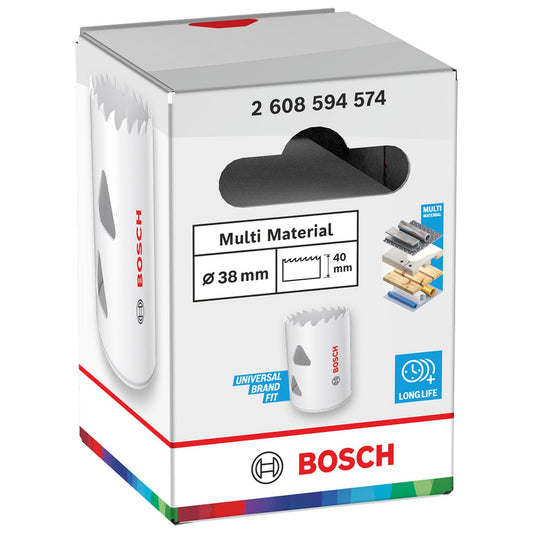 Sierra Copa BI-Metal Bosch Multi Material Ø 38mm (1-1/2'') - Herram.cl