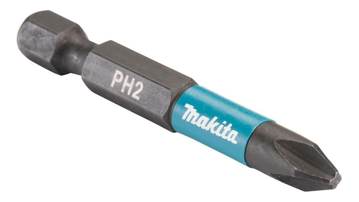 Pack 10 Puntas Impact Black PH2 - 50mm - Makita - Herram.cl