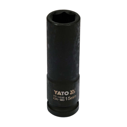 Dado De Impacto Largo Hexagonal 1/2'' 15mm - Yato - Herram.cl