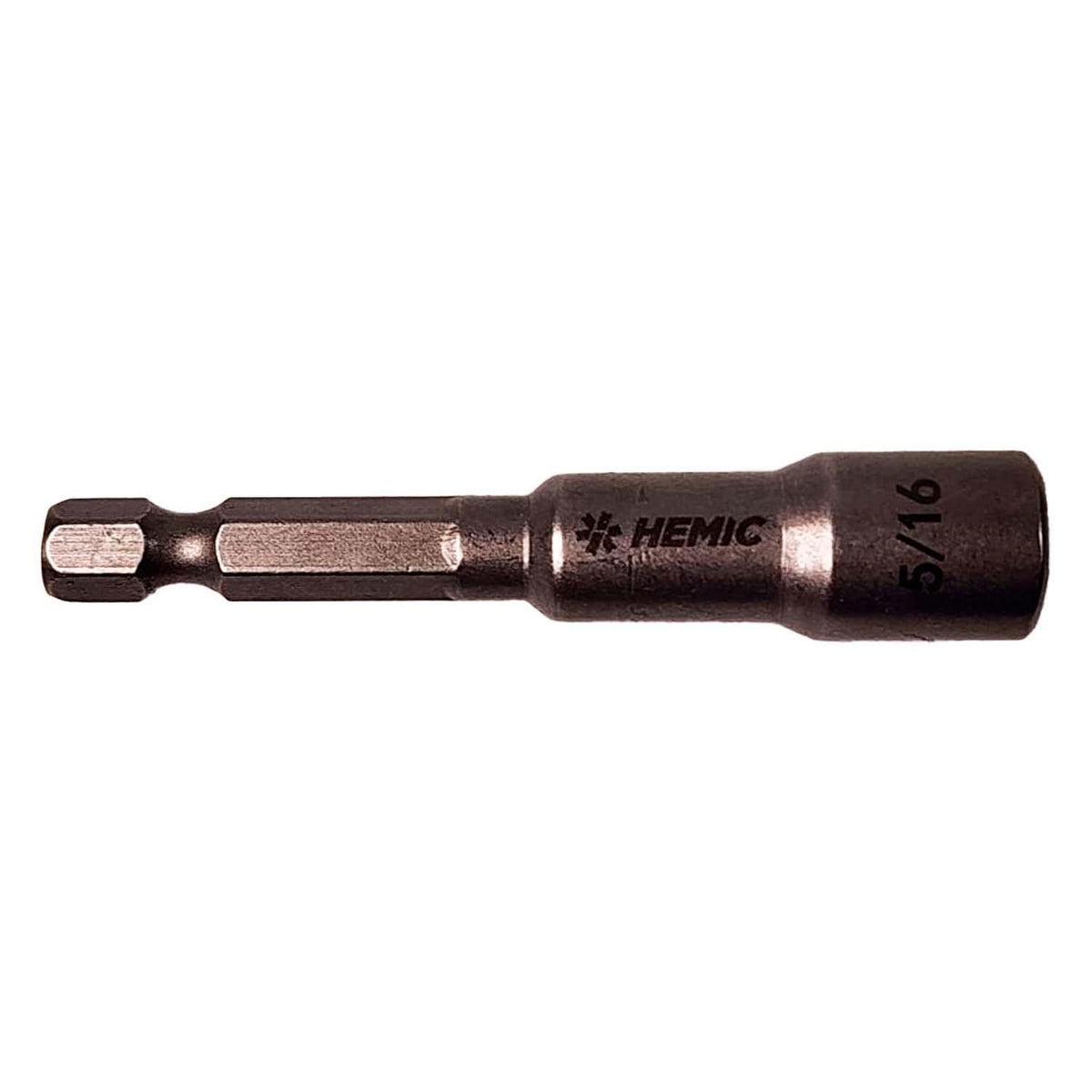 Llave de Vaso magnético 5/16''x65mm - HEMIC - Herram.cl
