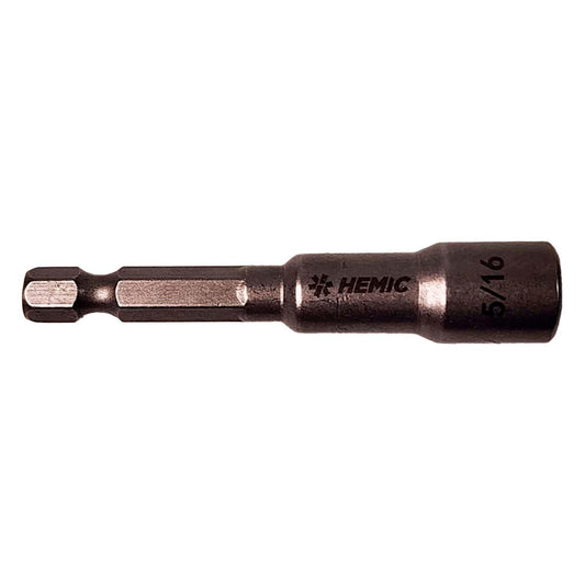 Llave de Vaso magnético 5/16''x65mm - HEMIC - Herram.cl