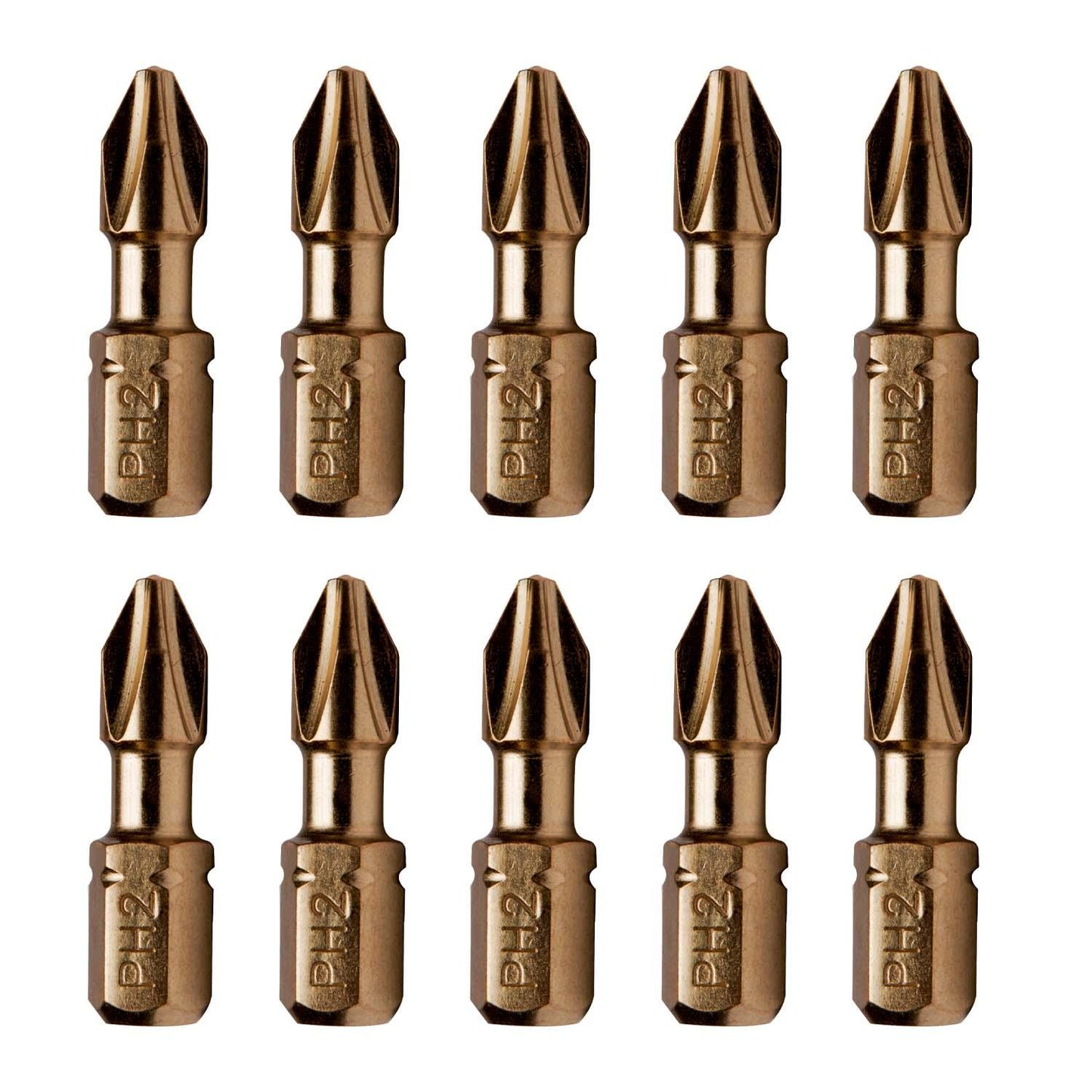 Puntas de Impacto PH2x25mm 10 Pzas - Irimo - Herram.cl