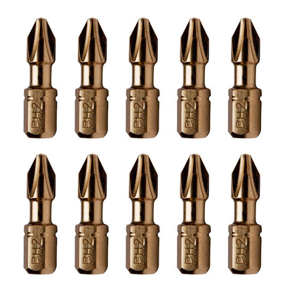 Puntas de Impacto PH2x25mm 10 Pzas - Irimo - Herram.cl