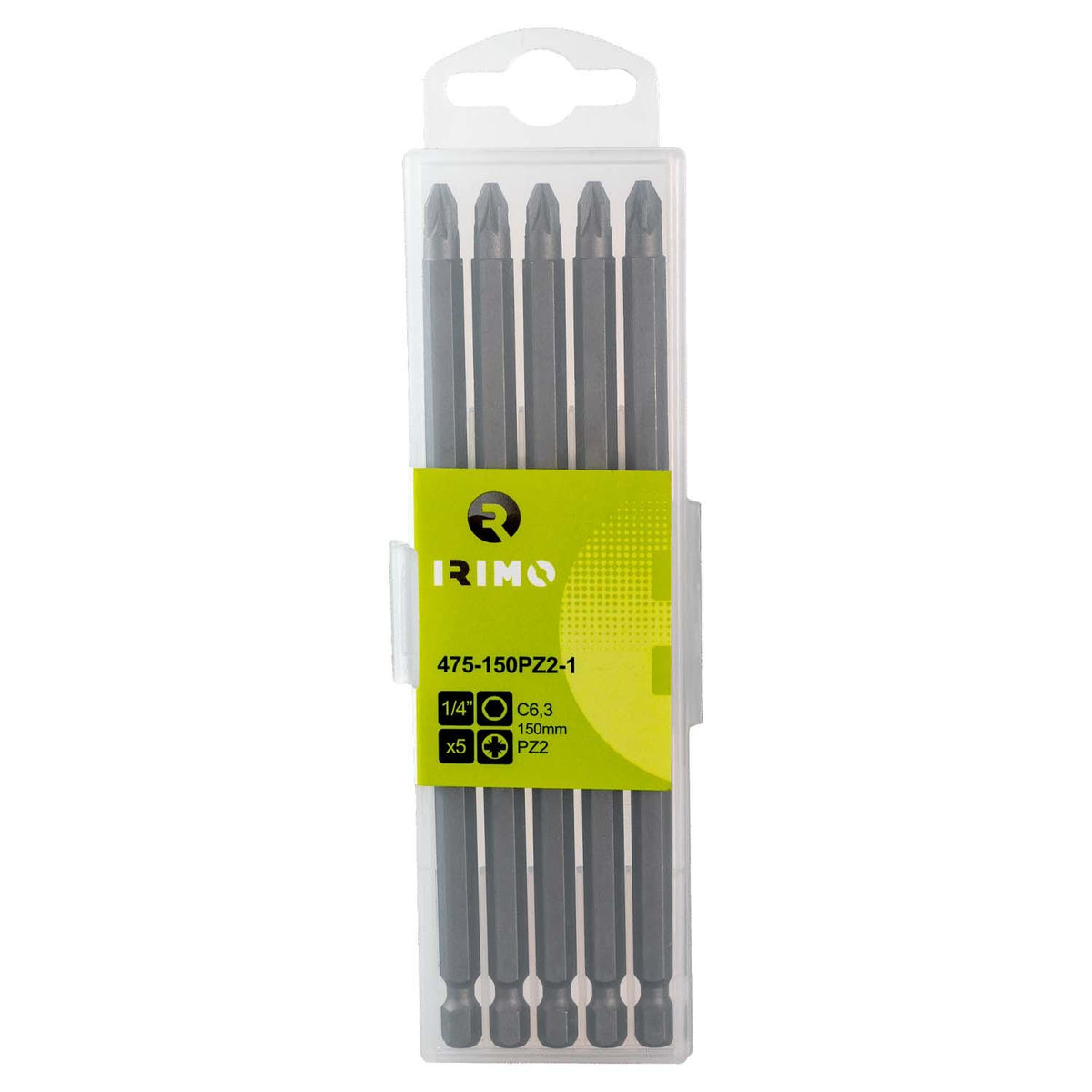 Puntas De Atornillar PZ2x150mm 5 Pzas - Irimo - Herram.cl