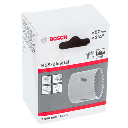 Sierra Copa HSS-Bimetálica 57mm (2-1/4'') CJ - Bosch - Herram.cl