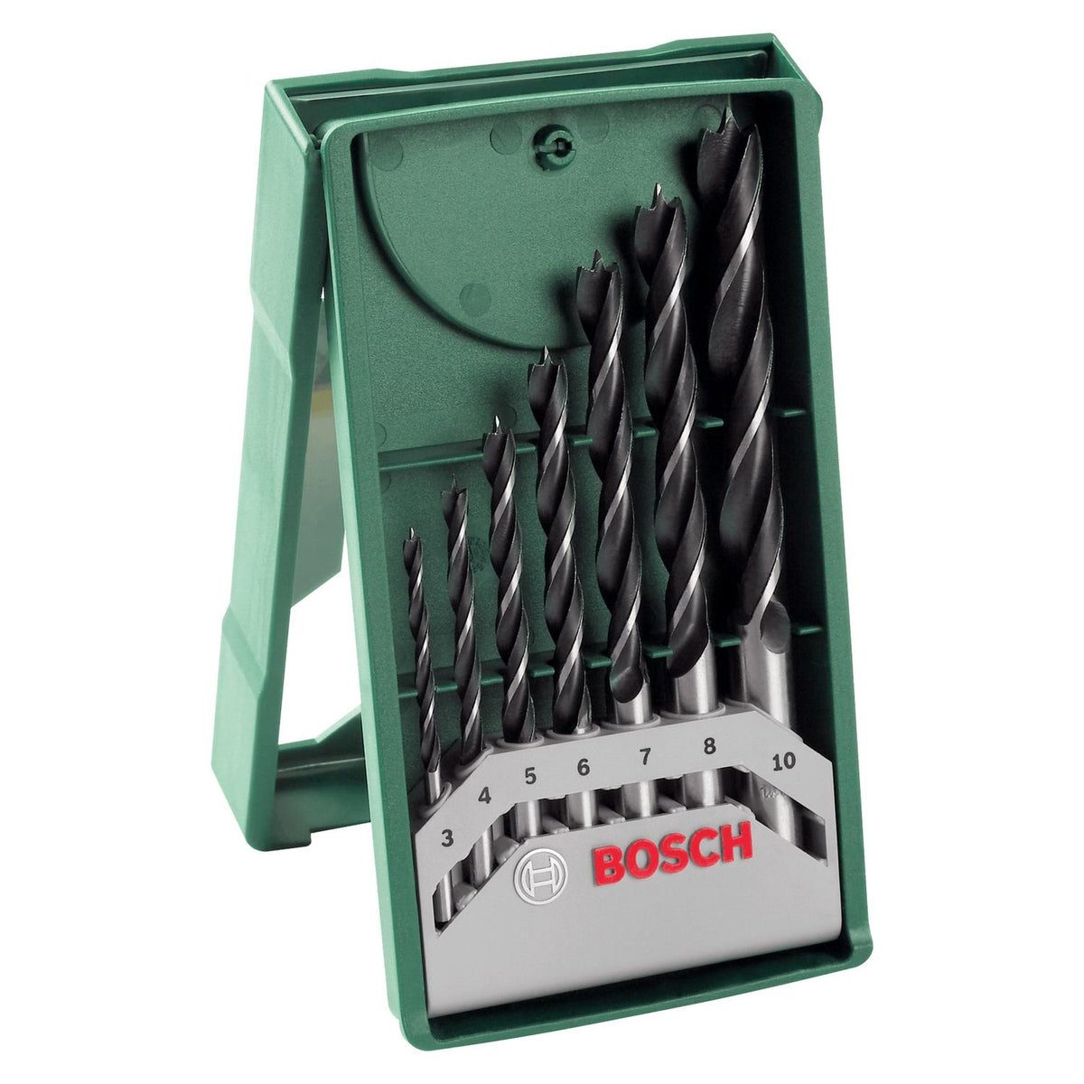 Set Brocas para Madera X-line 3-10mm 7 Pzas - Bosch - Herram.cl