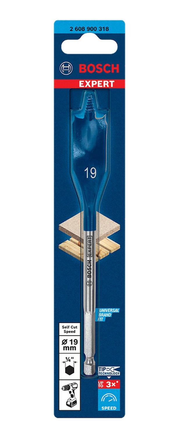 Broca Paleta Expert Self Cut Speed 19 X 152mm – Bosch - Herram.cl