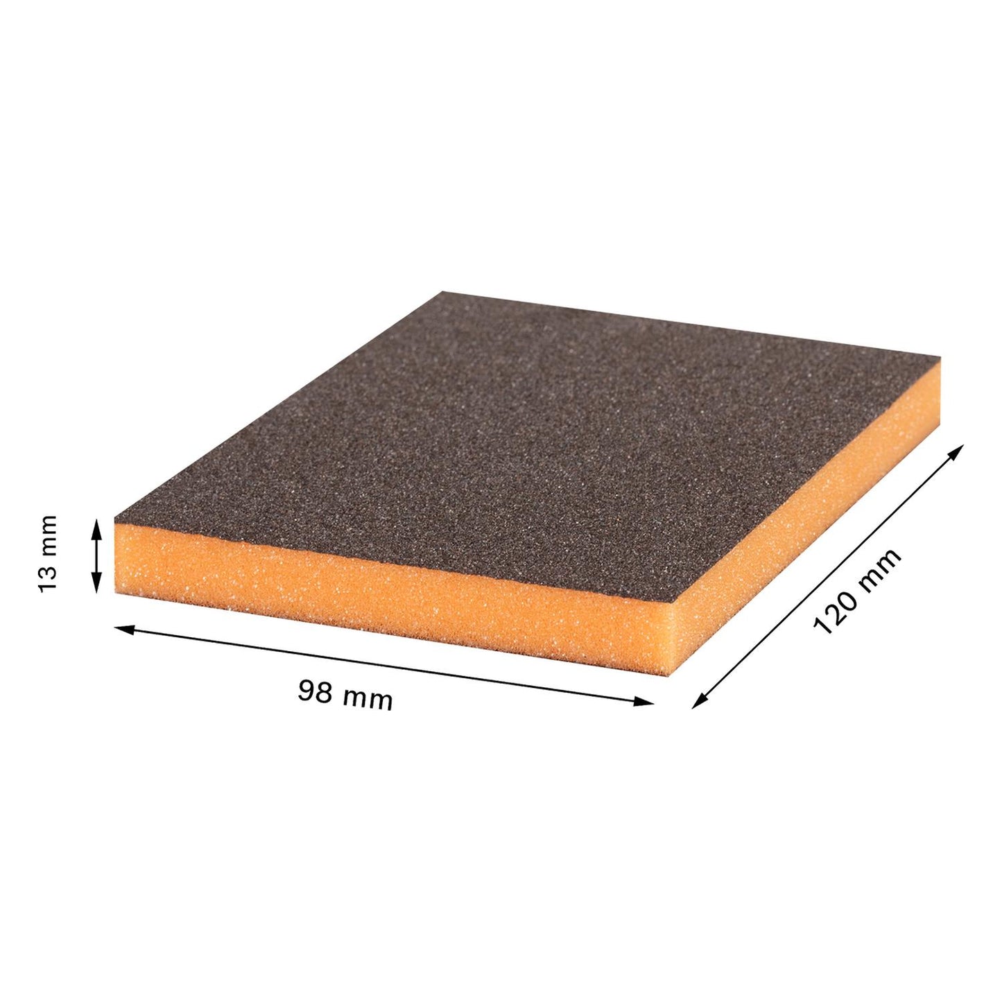 Esponja Abrasiva EXPERT S473 120x98x13mm Medium - Bosch - Herram.cl