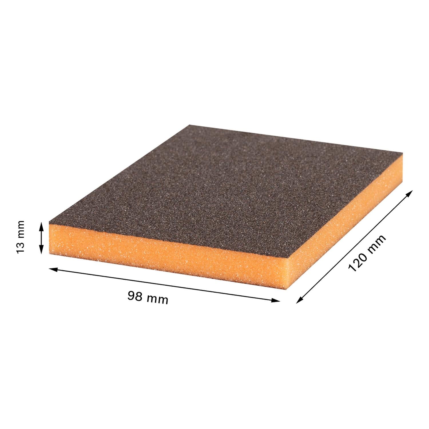 Esponja Abrasiva EXPERT S473 120x98x13mm Medium - Bosch - Herram.cl