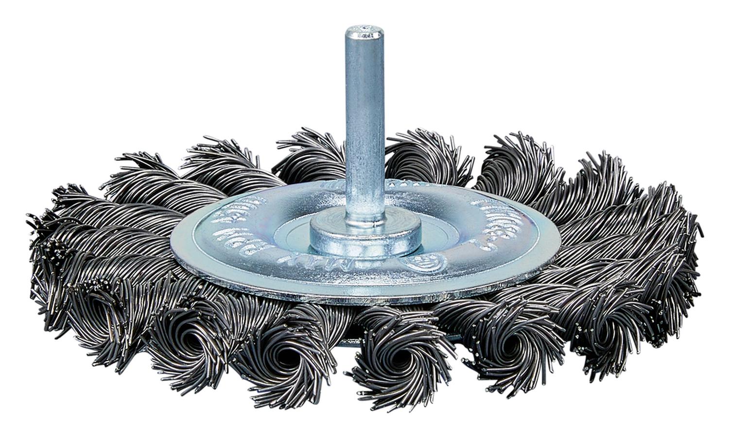 Grata Circular Acero Trenzado 100mm (4'') Toma 1/4'' - Makita - Herram.cl