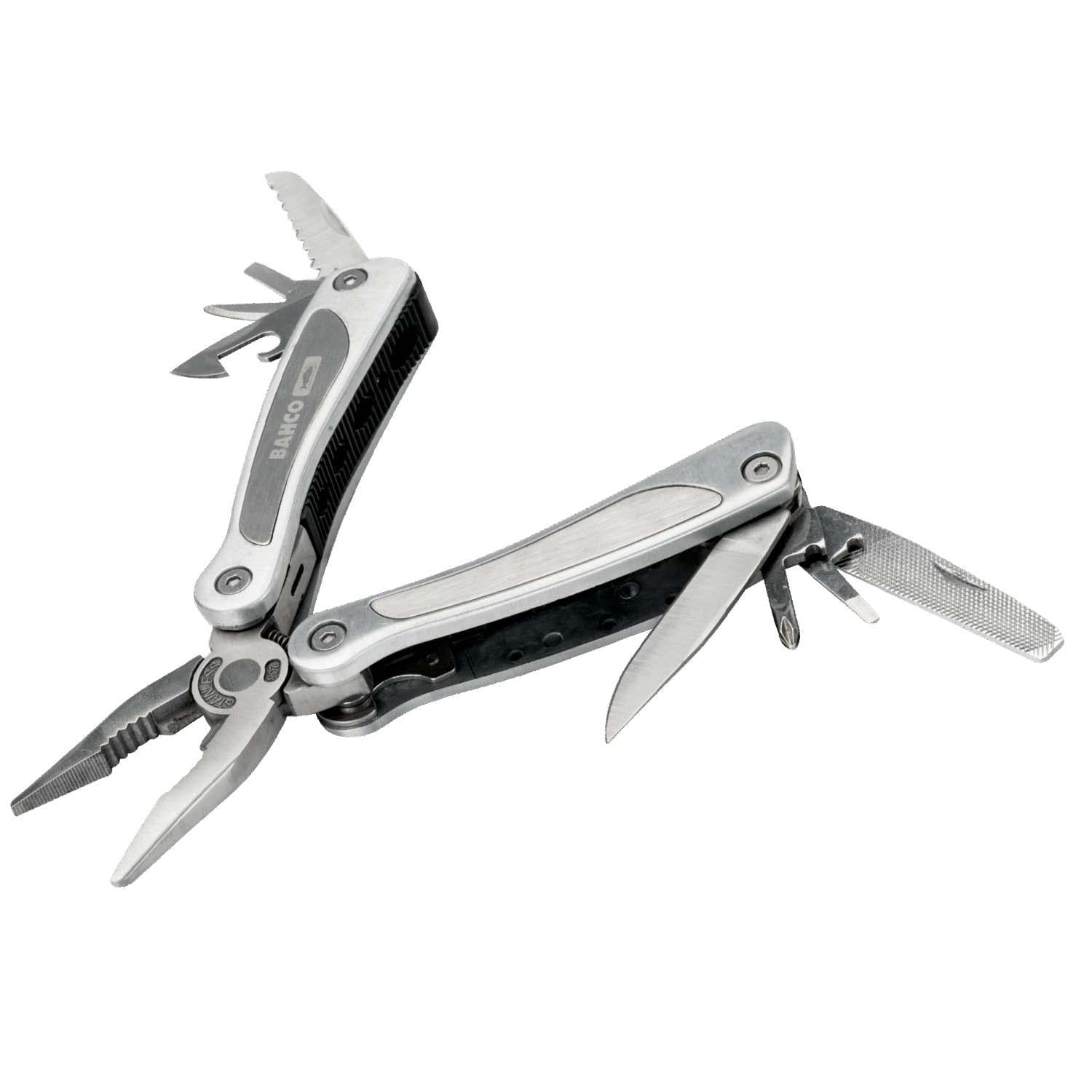 Multiherramienta Plegable 12 En 1 Aluminio - Bahco - Herram.cl