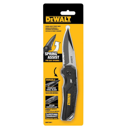 Navaja de Bolsillo con Resorte - DeWALT - Herram.cl
