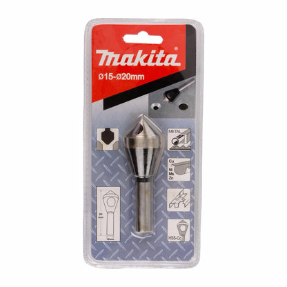 Broca Avellanadora HSS-Co De 90° De 15 - 20mm - Makita - Herram.cl