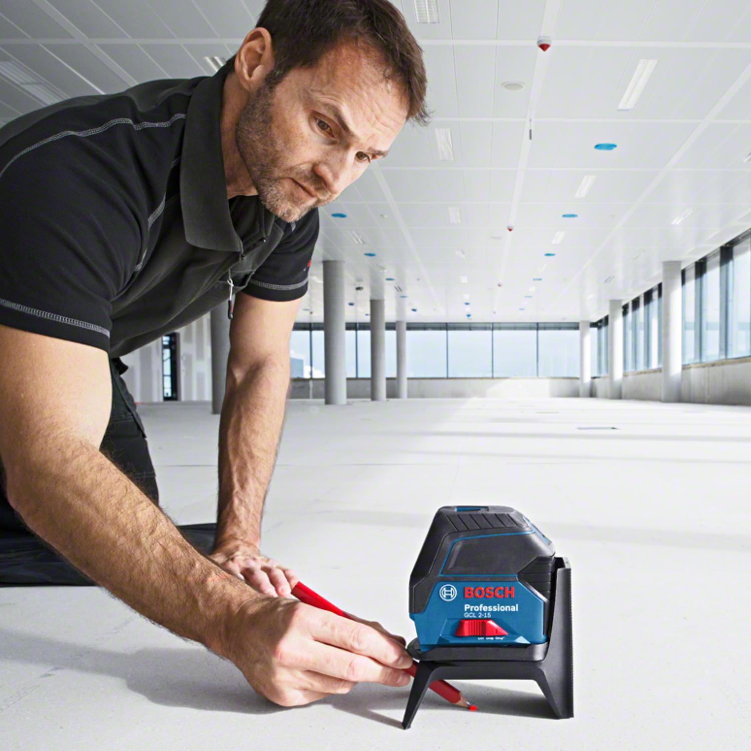 Nivel Laser GCL 2 - 15 + Base RM1 + Maleta - Bosch - Herram.cl